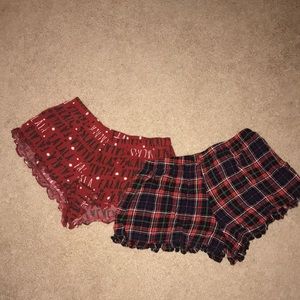 Set of Altard a State Xmas Sleep Shorts